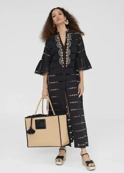 New Caftan largo bordado Baño