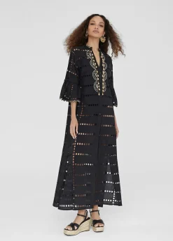 New Caftan largo bordado Baño