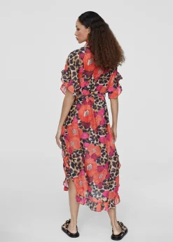 Best Caftan midi estampado combinado Baño