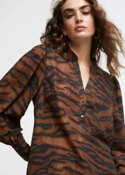 Outlet Camisa animal print Animal Print|Camisas Y Blusas
