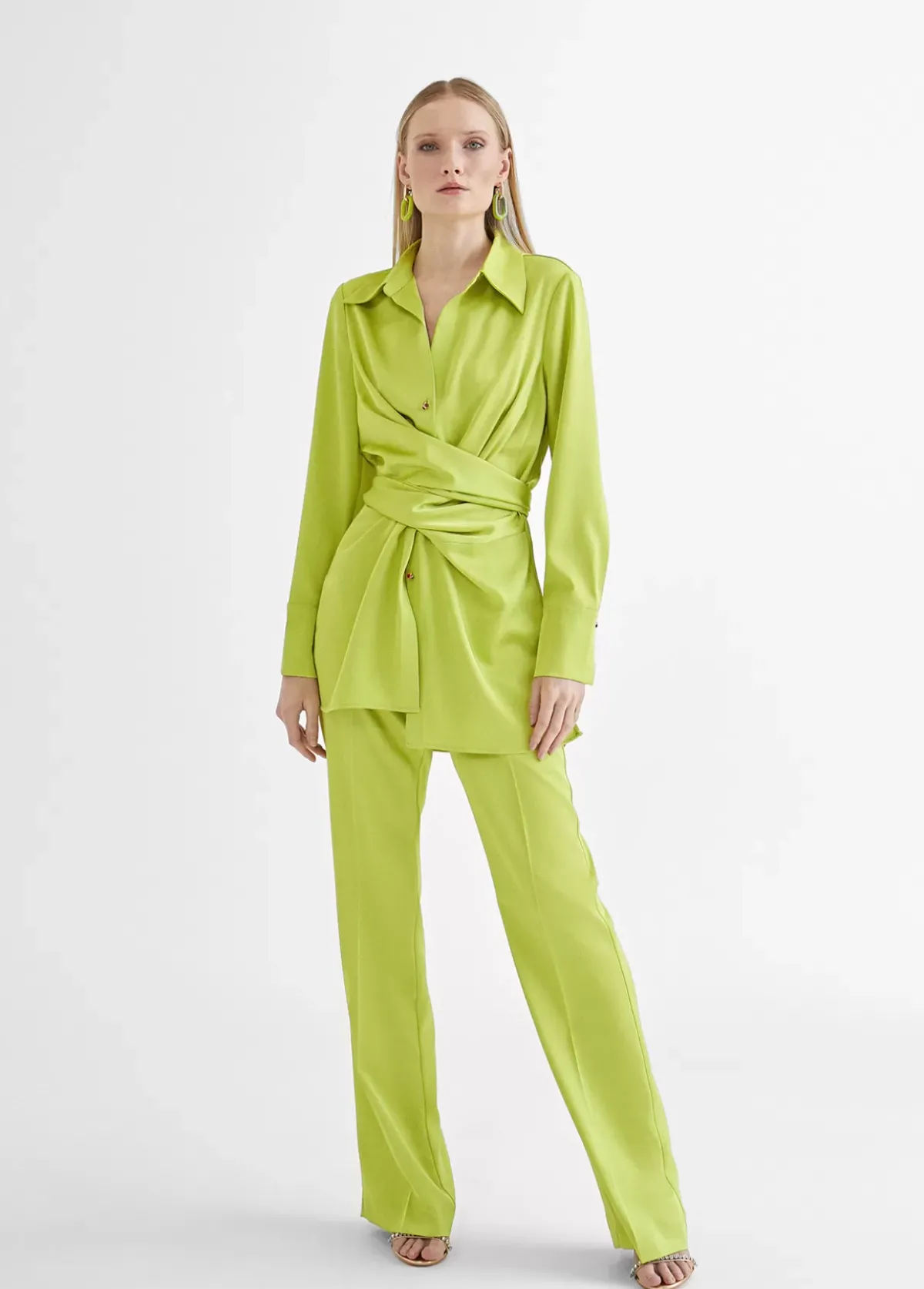 Outlet Camisa anudada Camisas Y Blusas