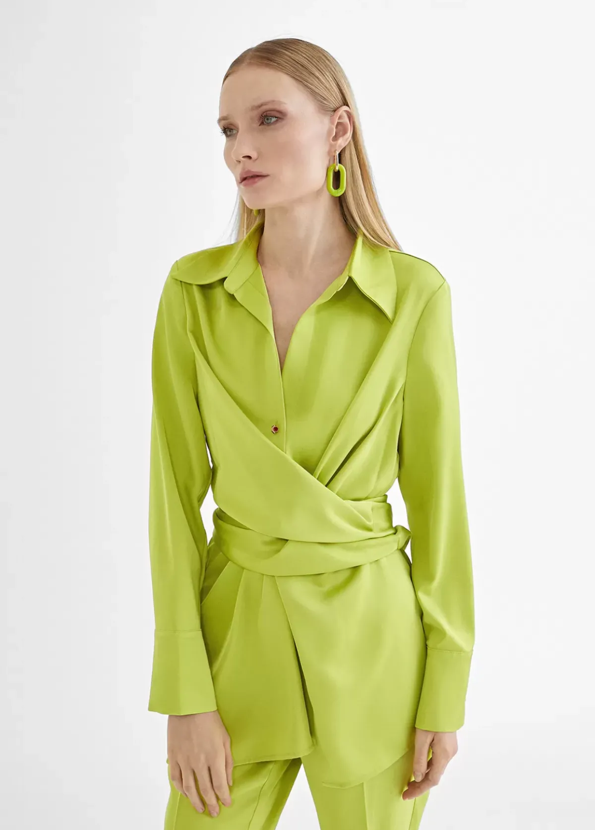 Outlet Camisa anudada Camisas Y Blusas