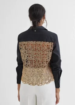 Online Camisa bordado fantasía Camisas Y Blusas