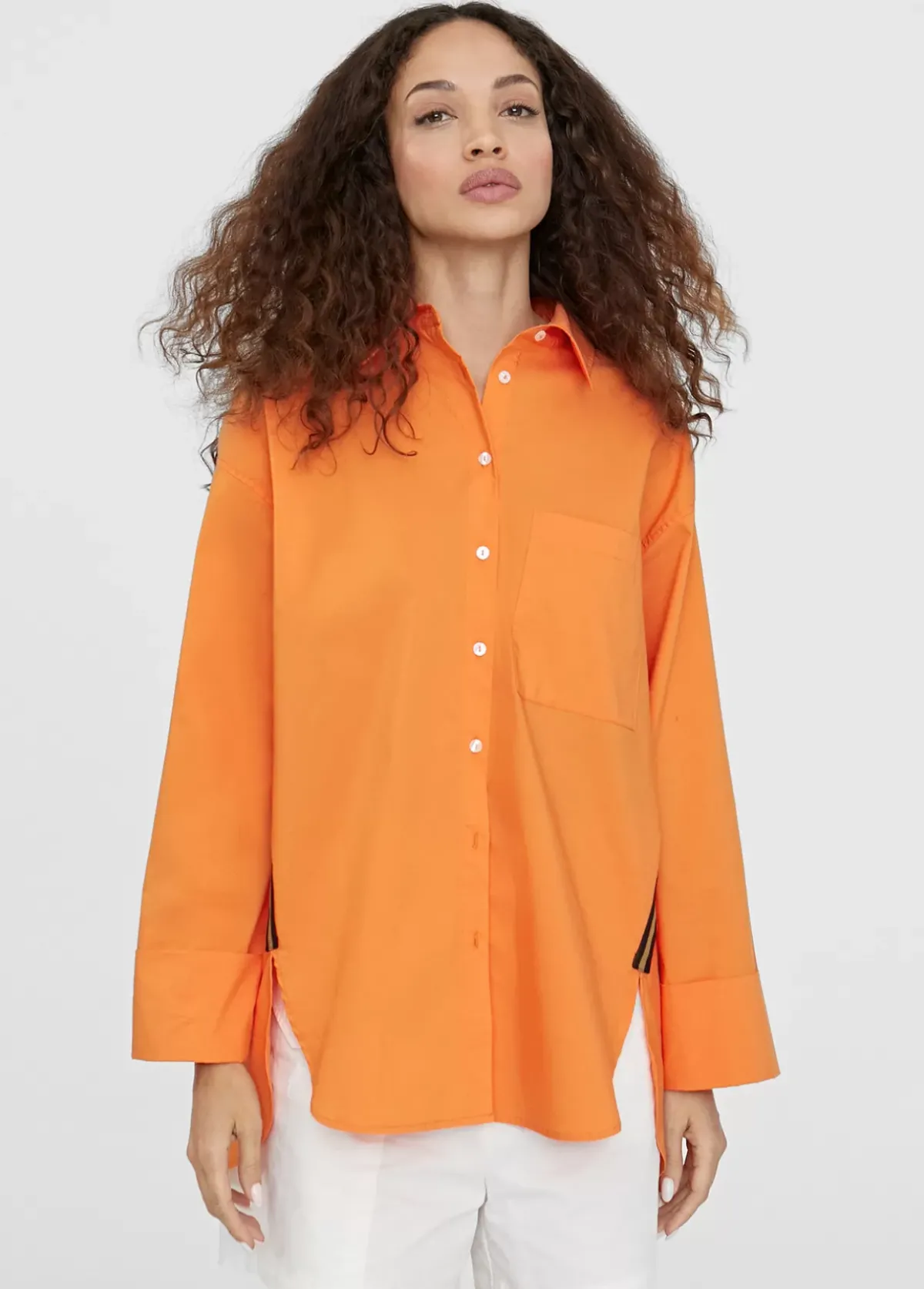 Camisa básica de algodón Camisas Y Blusas