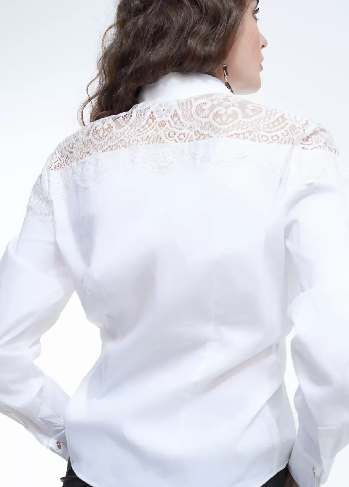 Discount Camisa con encaje Camisas Y Blusas