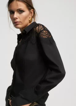 Best Camisa con encaje Camisas Y Blusas