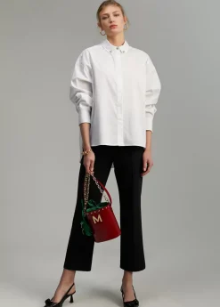 New Camisa detalle joya Camisas Y Blusas