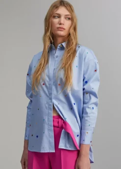 Camisa detalle joyas Camisas Y Blusas