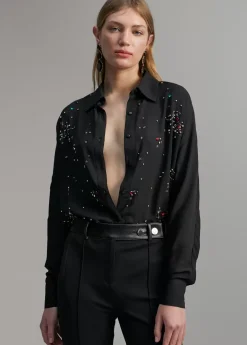 Sale Camisa detalle joyas Camisas Y Blusas