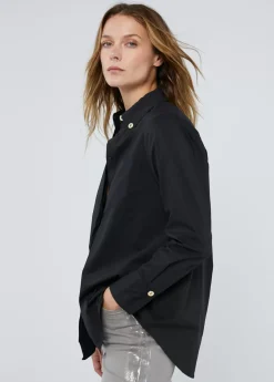 Clearance Camisa detalle logo Camisas Y Blusas