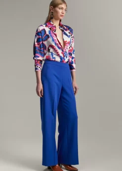 Clearance Camisa estampada paisley Camisas Y Blusas