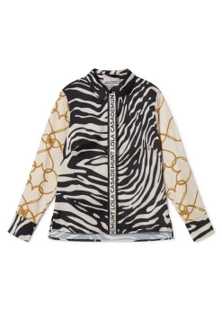 Outlet Camisa estampado zebra Animal Print|Camisas Y Blusas