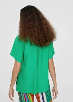 Best Camisa fluida con bolsillos Camisas Y Blusas