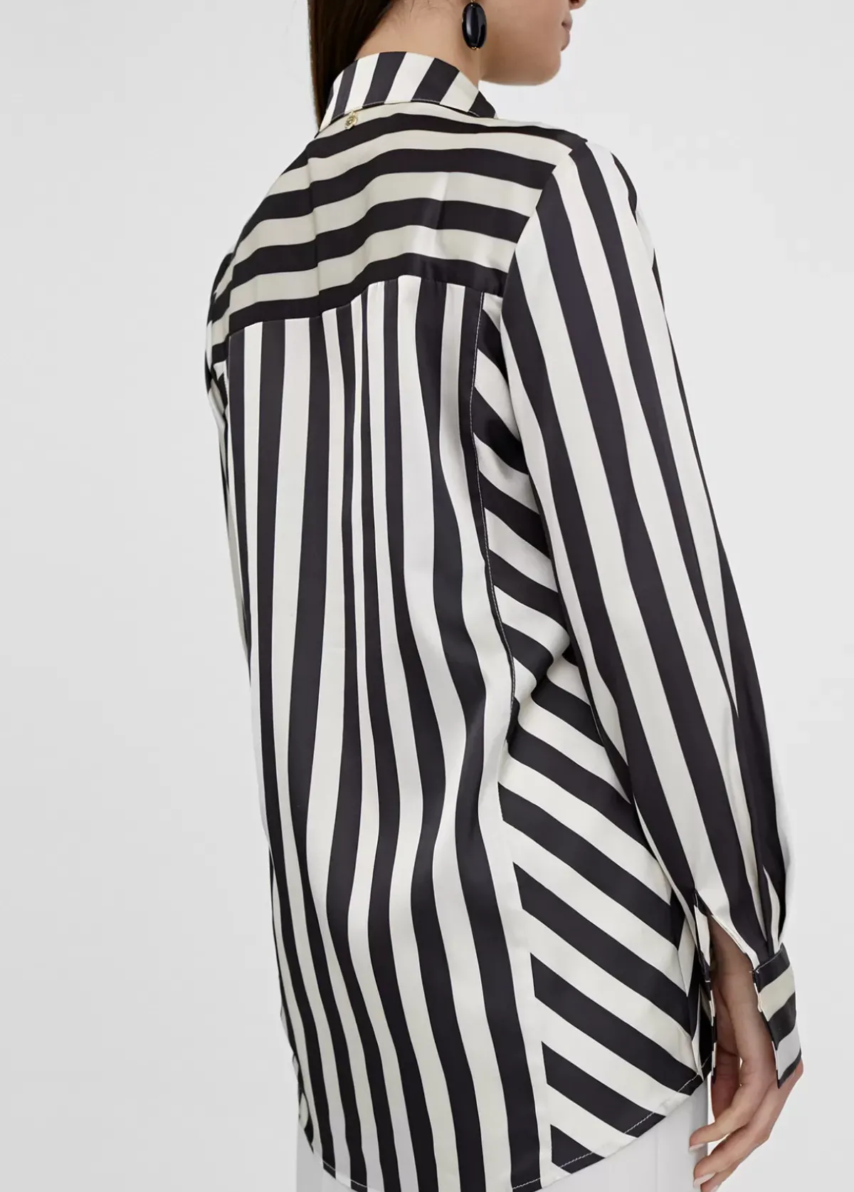 Hot Camisa fluida de rayas Camisas Y Blusas