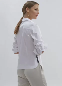 Best Camisa logotipada detalle cinta |  COLECCIÓN LOLA | Lola Casademunt Camisas Y Blusas