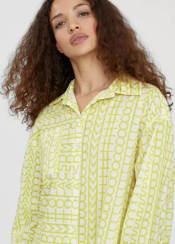 Camisa oversize logomania Camisas Y Blusas