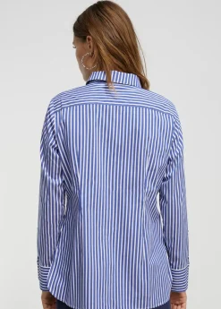 Clearance Camisa rayas logo Camisas Y Blusas