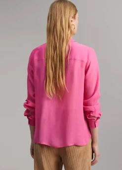 Online Camisa transparencia bolsillos Camisas Y Blusas