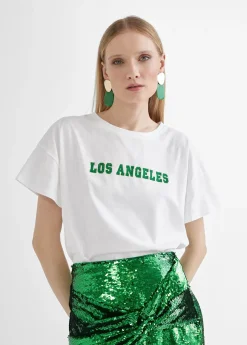 Clearance Camiseta city verde Camisetas Y Tops