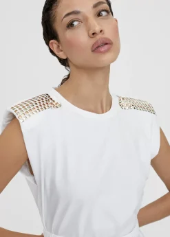 Outlet Camiseta con cinturón Camisetas Y Tops