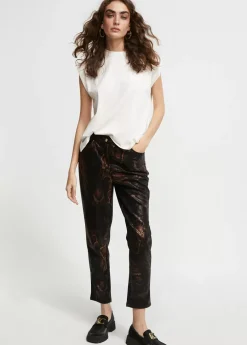 Clearance Camiseta detalle bordado Camisetas Y Tops