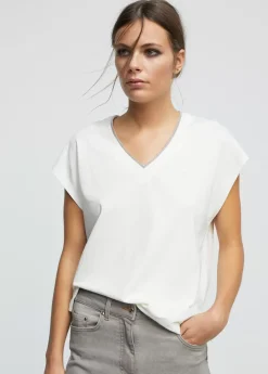 Best Camiseta detalle cadena Camisetas Y Tops