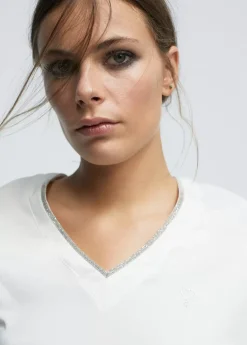 Best Camiseta detalle cadena Camisetas Y Tops