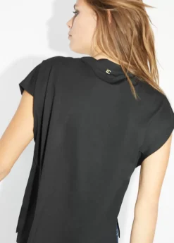 Outlet Camiseta detalle hombros Camisetas Y Tops