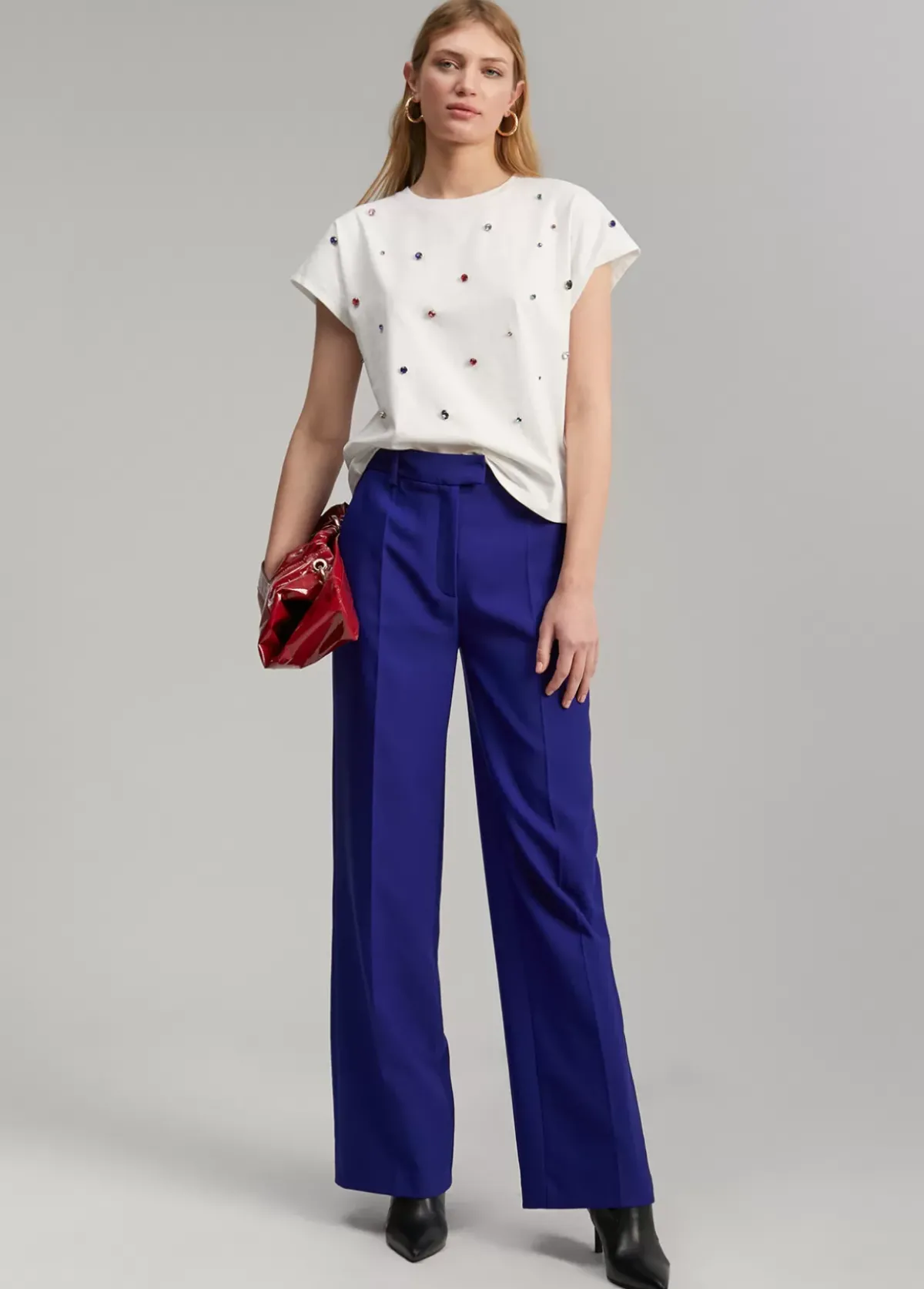 Sale Camiseta detalle joyas Camisetas Y Tops