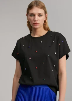 Outlet Camiseta detalle joyas Camisetas Y Tops