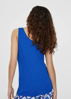 Discount Camiseta lisa de tirantes Camisetas Y Tops