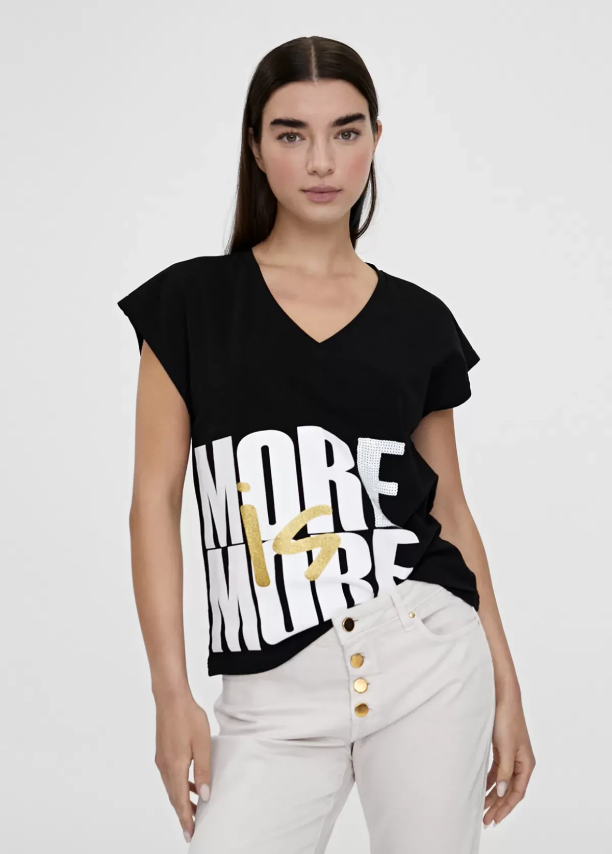 Outlet Camiseta more is more Camisetas Y Tops