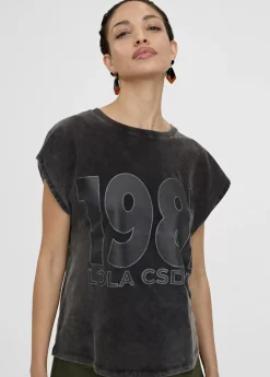 Outlet Camiseta posicionado frontal Camisetas Y Tops