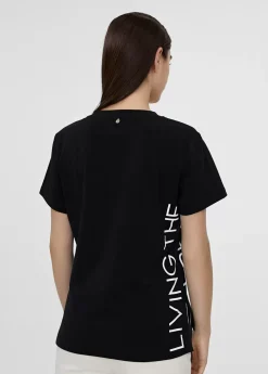 Discount Camiseta posicionado letras Camisetas Y Tops