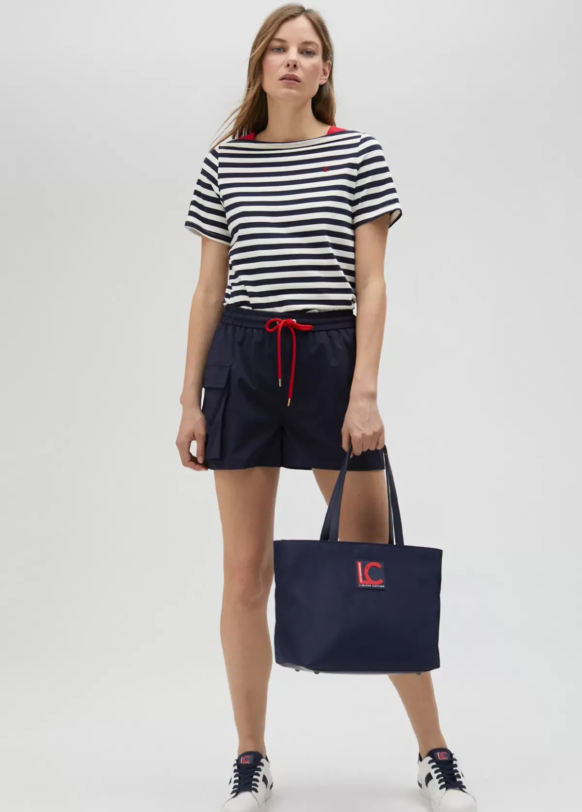 New Camiseta rayas manga corta en algodón 100% - Lola Casademunt Camisetas Y Tops