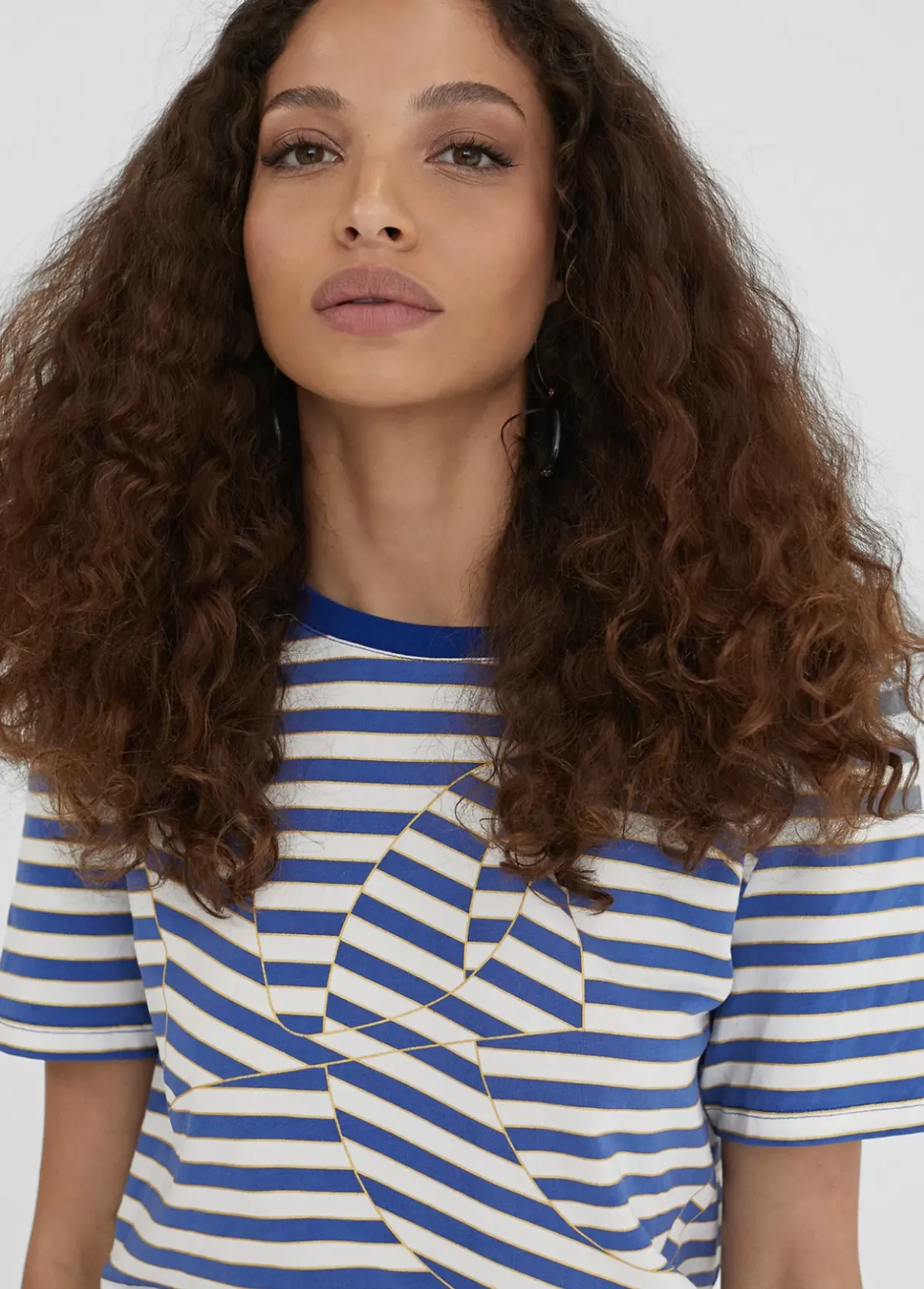 Clearance Camiseta rayas posicionado LC Camisetas Y Tops