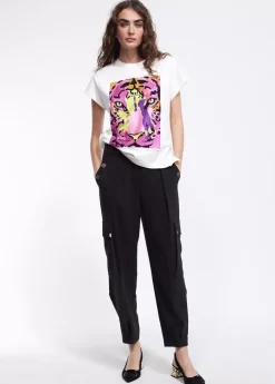 Sale Camiseta tigre multicolor Camisetas Y Tops