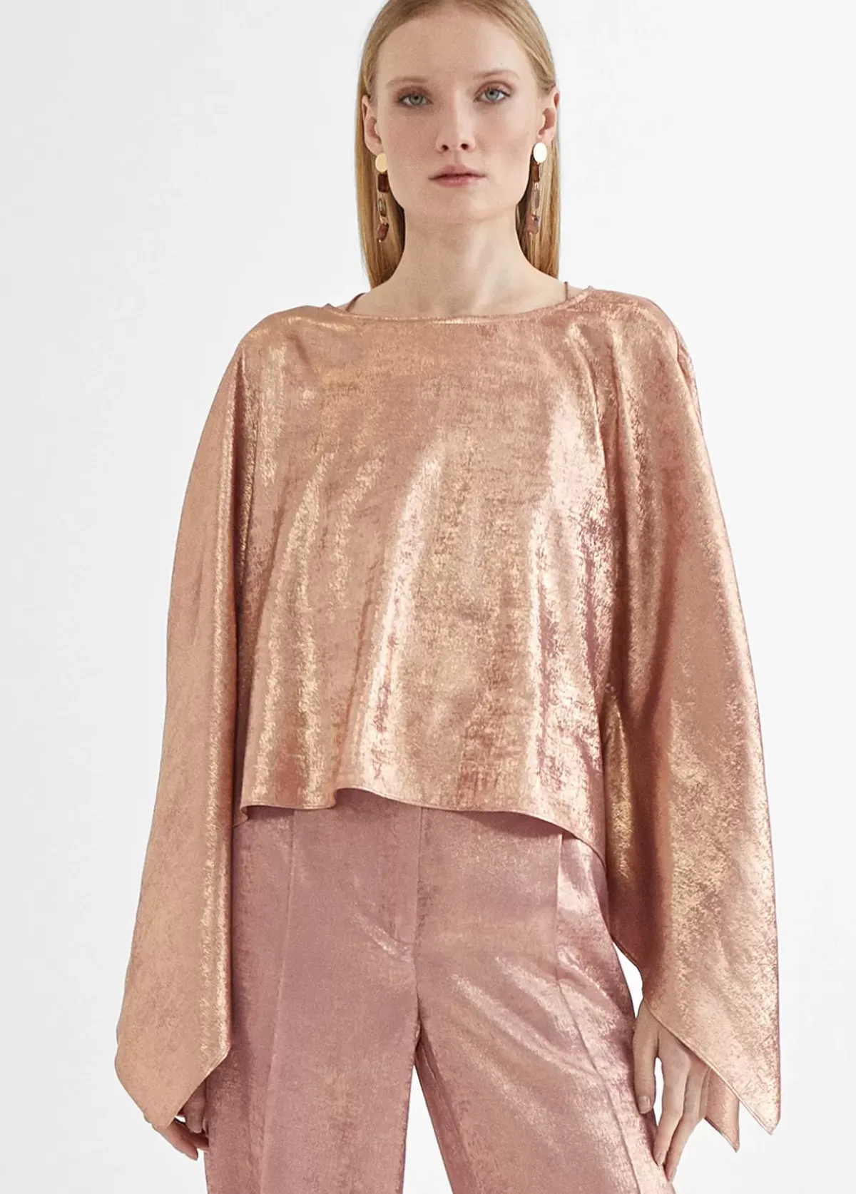 Sale Capa corta Camisas Y Blusas|Americanas Y Blazers