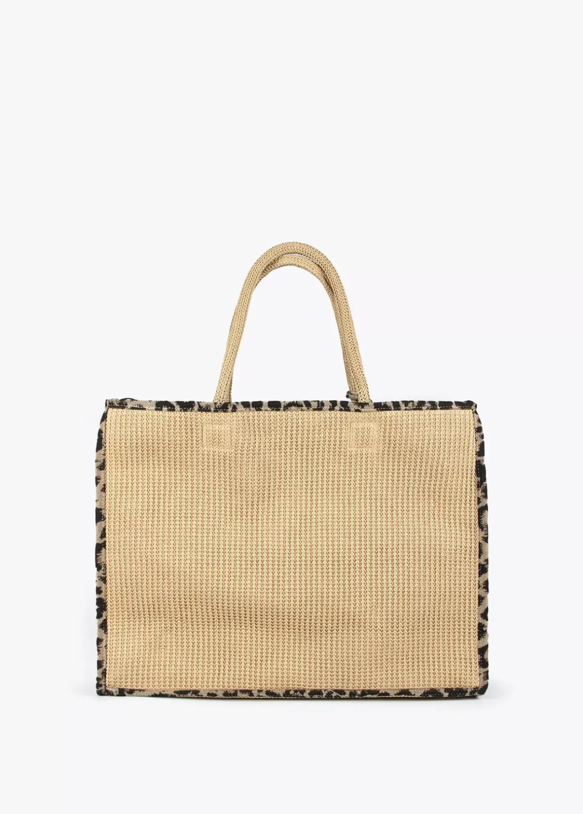 Outlet Capazo detalles animal print Bolsos|Baño