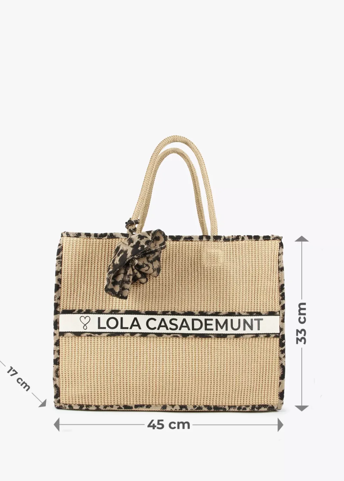 Outlet Capazo detalles animal print Bolsos|Baño