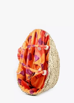 Discount Capazo tipo cesta bicolor Bolsos|Baño