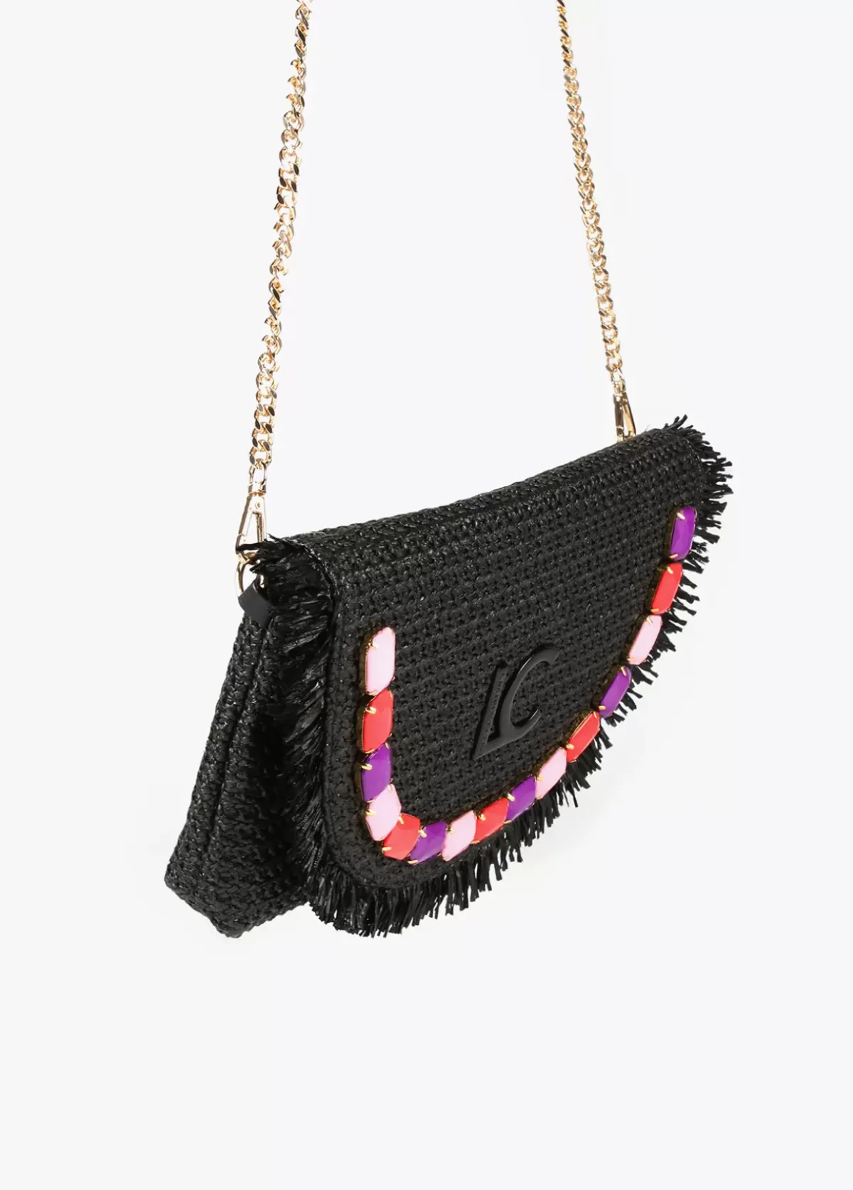 Discount Cartera de mano con piedras de color Bolsos