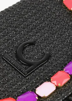 Discount Cartera de mano con piedras de color Bolsos