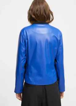 Outlet Cazadora biker tricolor Abrigos Y Cazadoras|Chaquetas Y Gabardinas