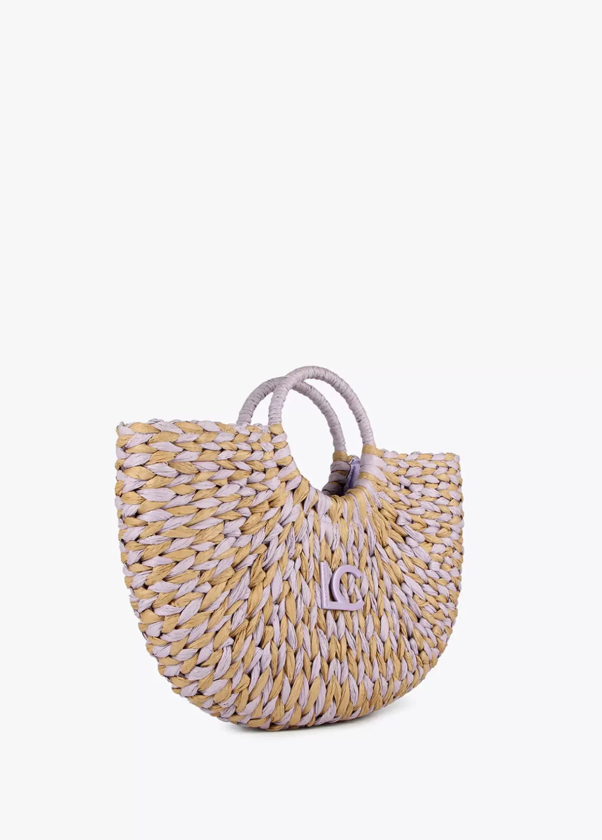 Cesto efecto ráfia Bolsos|Baño