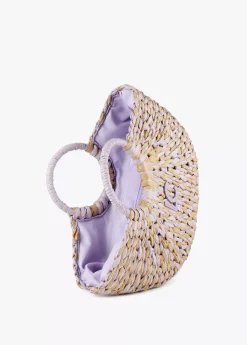 Cesto efecto ráfia Bolsos|Baño