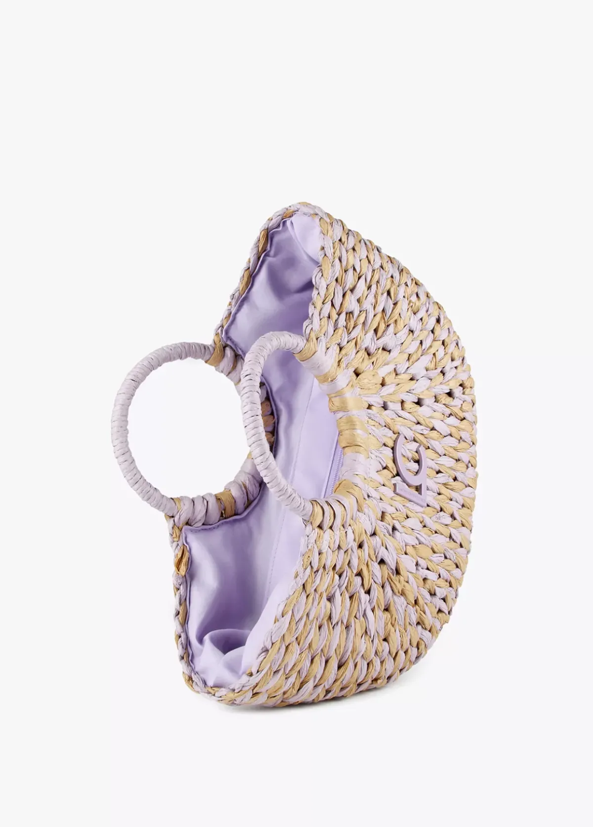 Cesto efecto ráfia Bolsos|Baño