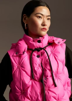 Clearance Chaleco acolchado animal print Chalecos