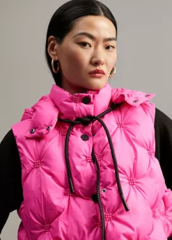 Clearance Chaleco acolchado animal print Chalecos