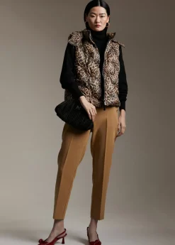 Online Chaleco acolchado animal print Animal Print|Chalecos